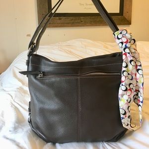 Coach Purse with Scarf